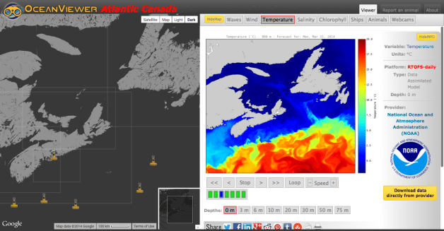 Ocean Viewer Screen Shot